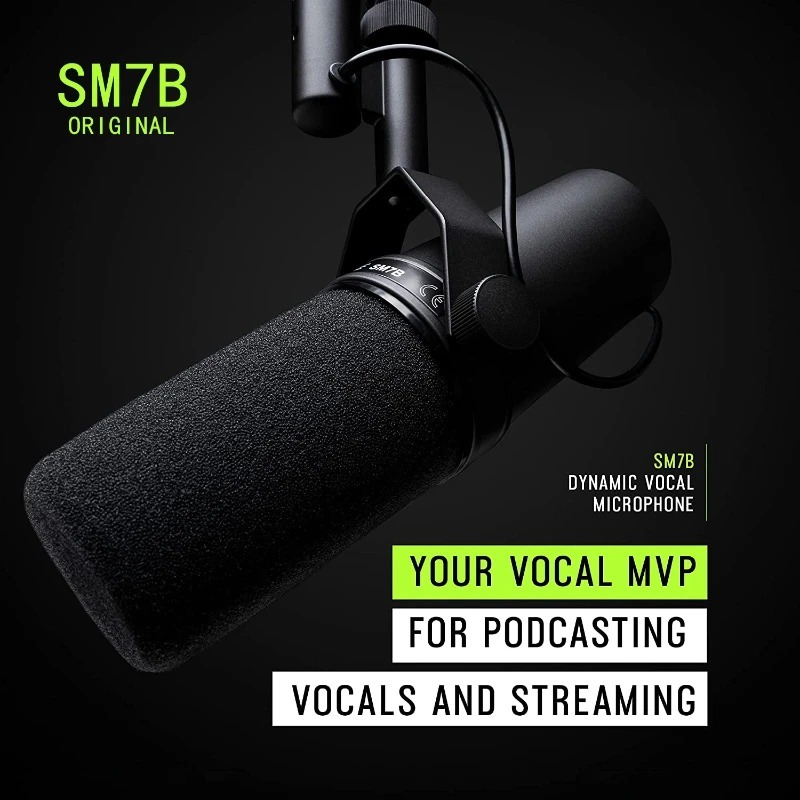 Shure SM7B Microphone Sm7b Dyn - Shure Mic Sm7B ulasan dan harga