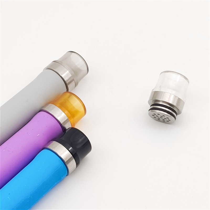 1Pc 810 Wide Bore Drip Tip wit - Drip Tip Resin ulasan dan harga