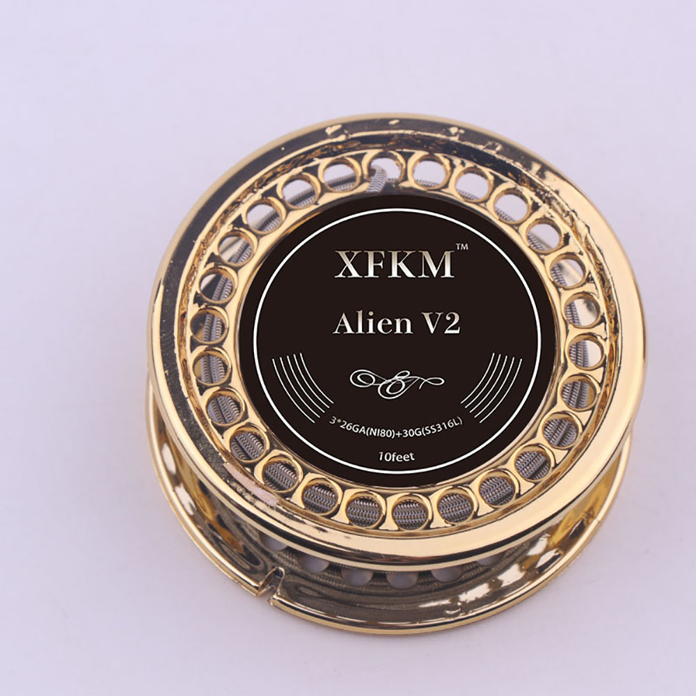 XFKM 5M/roll NI80/A1/SS316L Al - Clapton Wire Pre Built ulasan dan harga