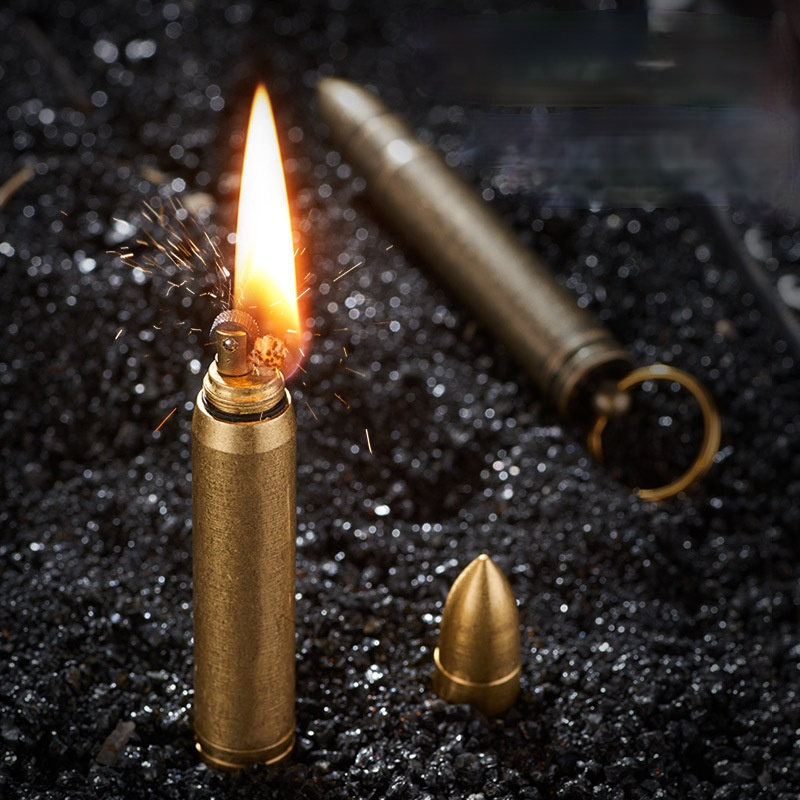 Bullet Shaped Copper Kerosen e - Weed Vaping Accessories ulasan dan harga
