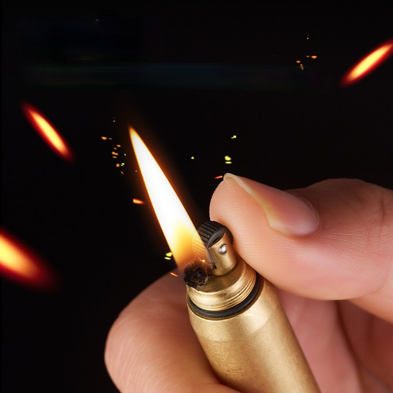 Bullet Shaped Copper Kerosen e - Weed Vaping Accessories ulasan dan harga