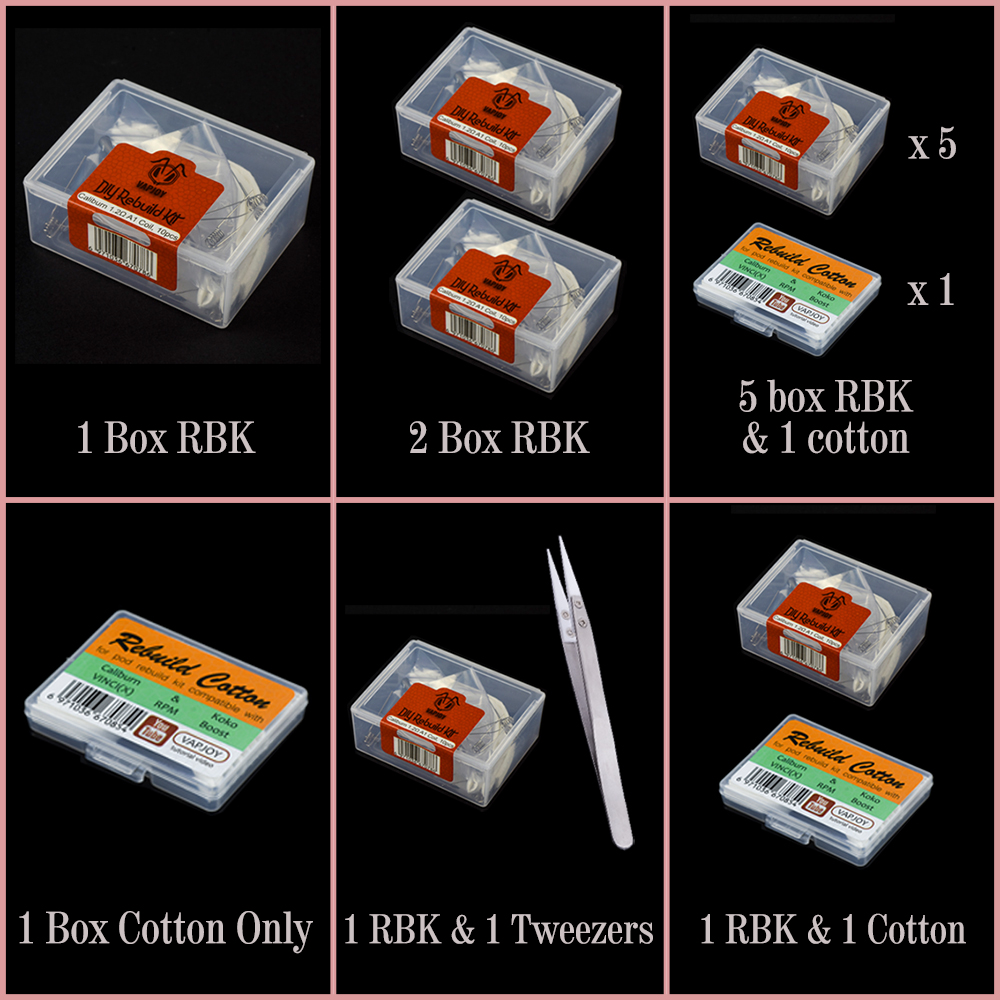 Original VAPJOY DIY Rebuild Ki - Vape Accessory ulasan dan harga