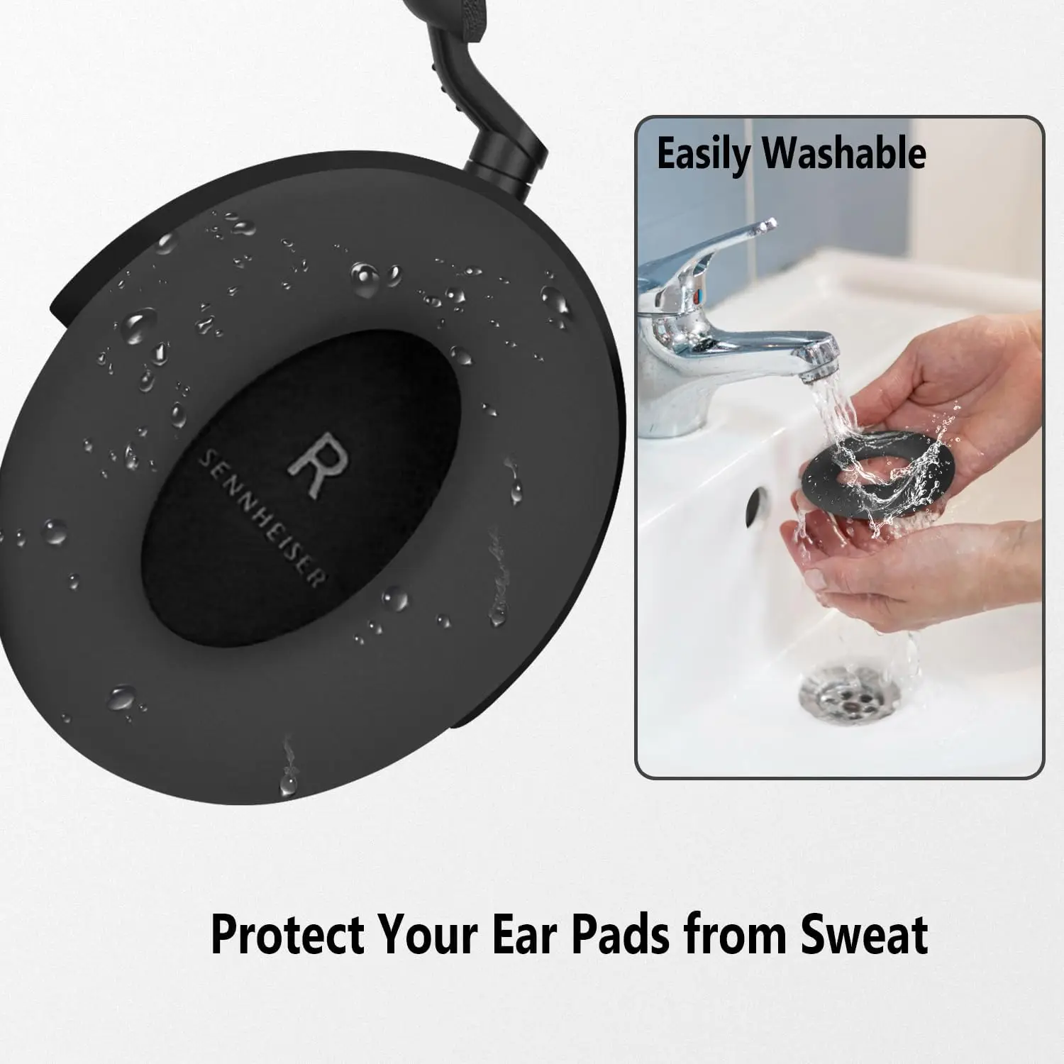 Silicone Ear protective sleeve - Sennheiser Headphone Momentum 4 ulasan dan harga