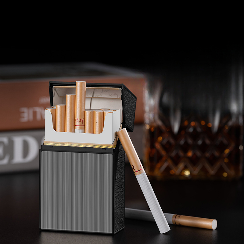 2 In 1 20 Cigarette Case Light - Vape Accessory ulasan dan harga