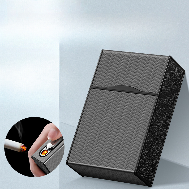 2 In 1 20 Cigarette Case Light - Vape Accessory ulasan dan harga