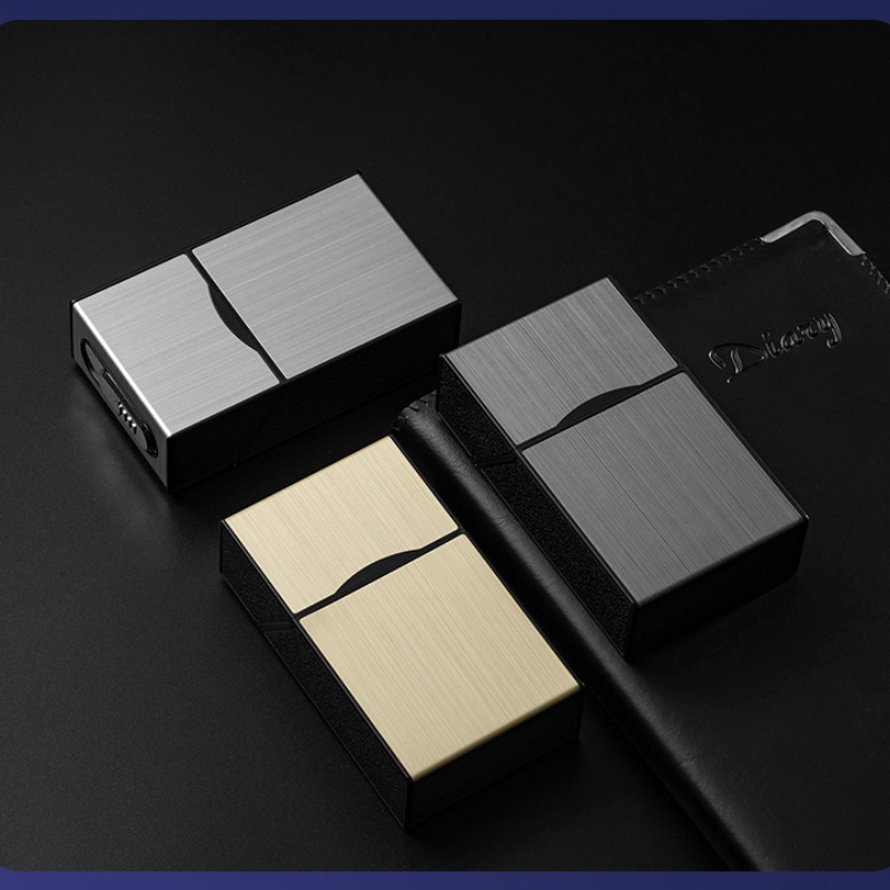 2 In 1 20 Cigarette Case Light - Vape Accessory ulasan dan harga