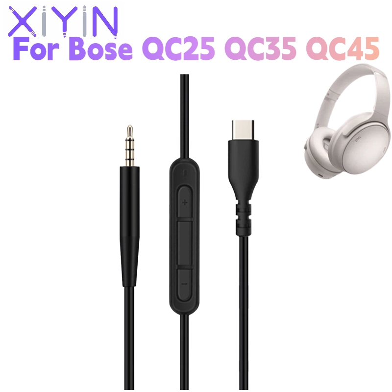 Replacement 1.4 meters DAC Typ - Bose Headphone Qc45 ulasan dan harga