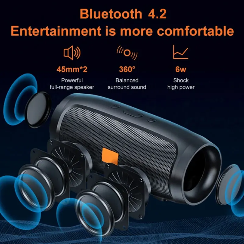 TF USB Bluetooth Speaker Dual  - Jbl Speaker Flip 6 ulasan dan harga