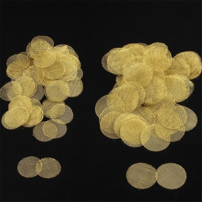 100pcs/Lot 20mm Brass Copper S - Weed Vaping Accessories ulasan dan harga