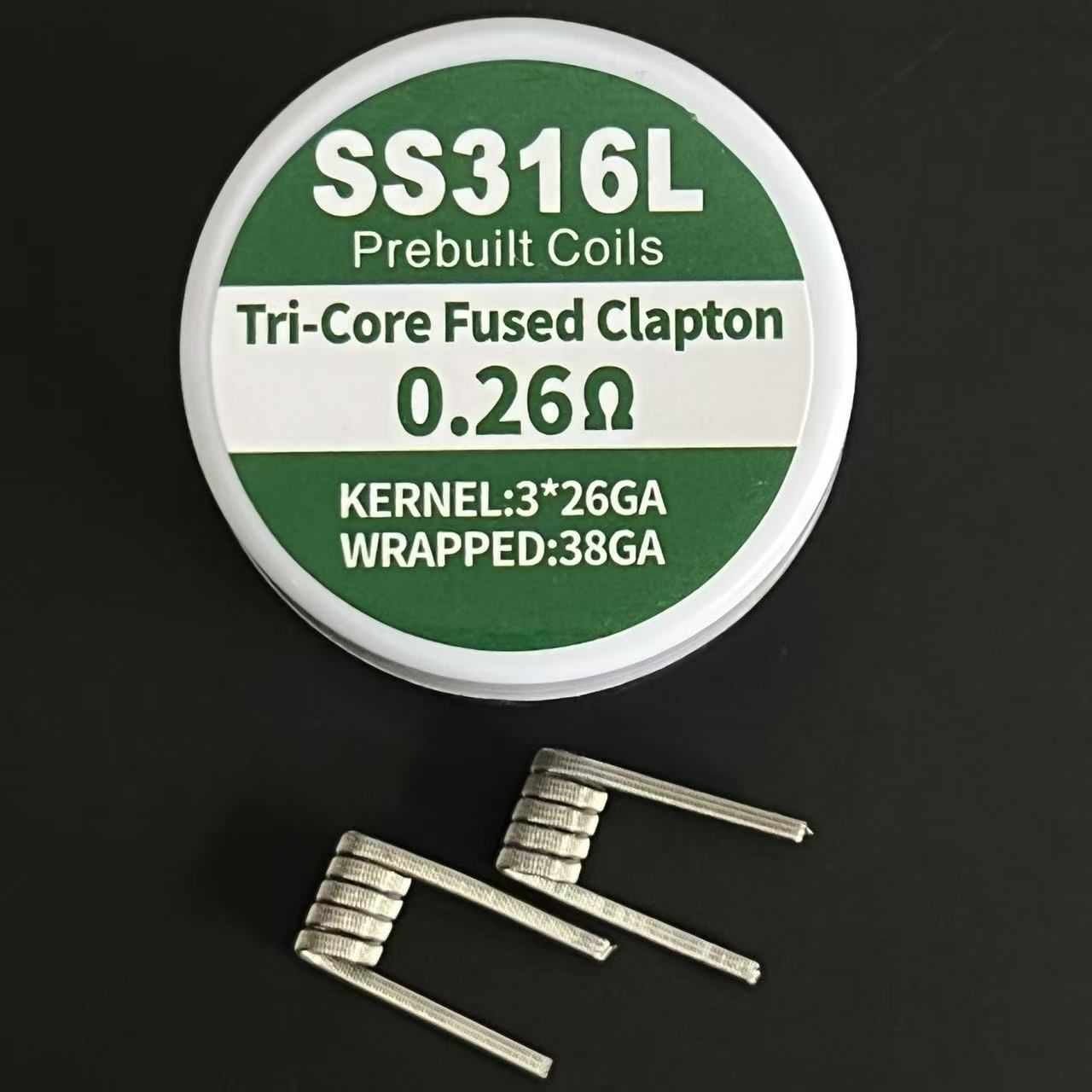 16Types Prebuilt Coil for Zeus - Clapton Wire Pre Built ulasan dan harga